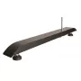 Base da pavimento B-Tech BT8380 base in metallo nero larghezza 86 mm profondità 950 mm