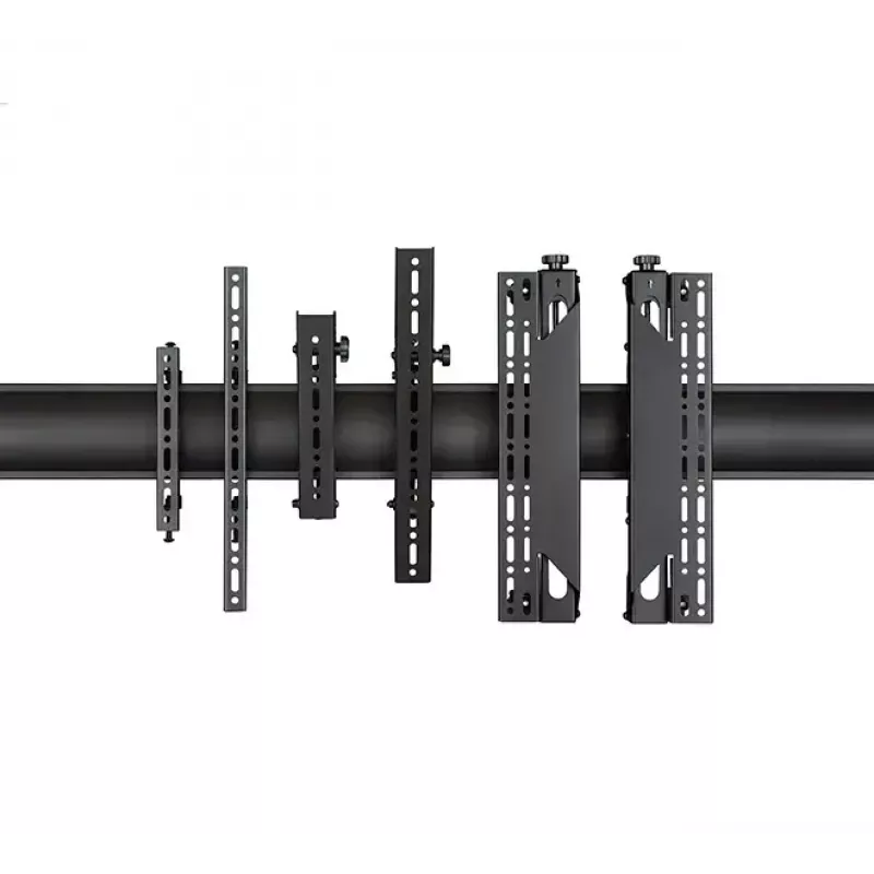 Barra di montaggio B-TECH BT8390-100/B V2 – alluminio, nero, lunghezza 1000 mm, profondità 30 mm