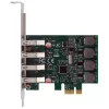 EXSYS scheda PCIe 4 porte USB 3.2 Gen 1 con self-power 3A Renesas