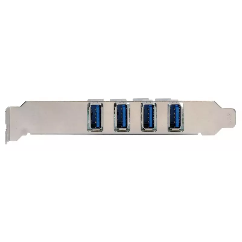 EXSYS scheda PCIe 4 porte USB 3.2 Gen 1 con self-power 3A Renesas