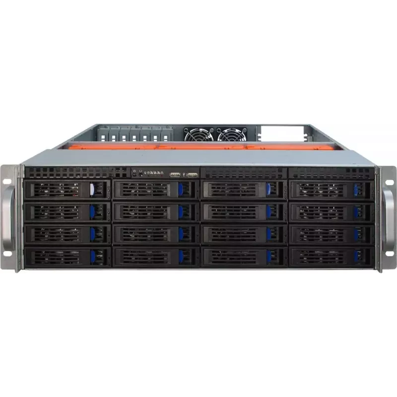 Case server Inter-Tech 3U-3416 rack nero