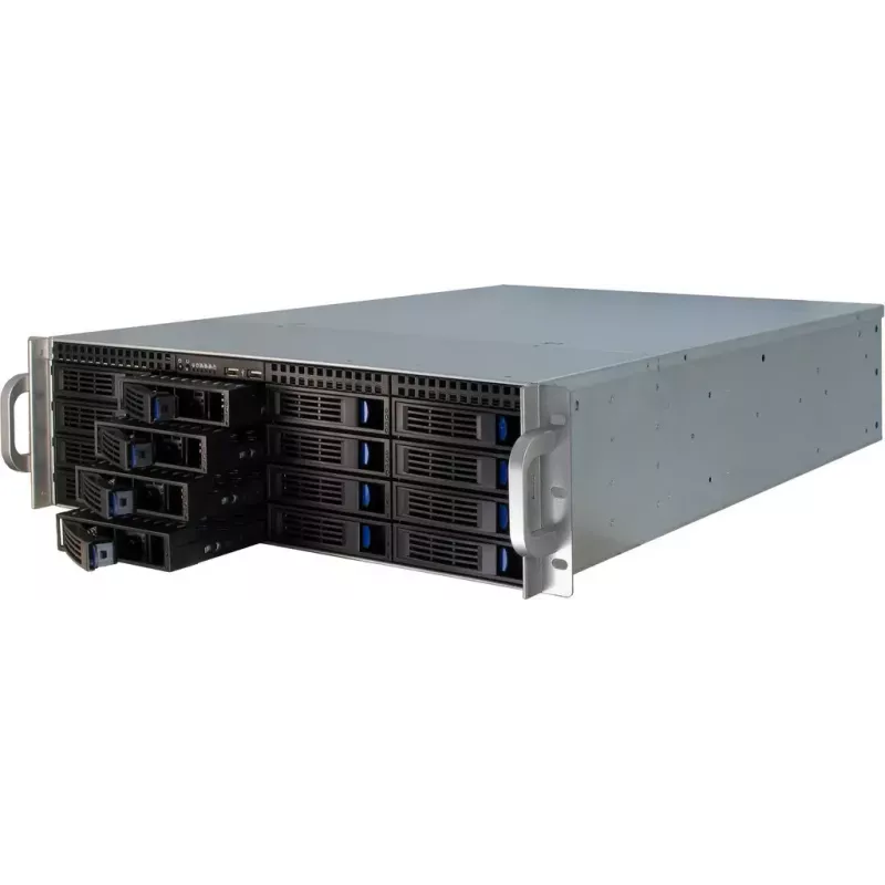 Case server Inter-Tech 3U-3416 rack nero