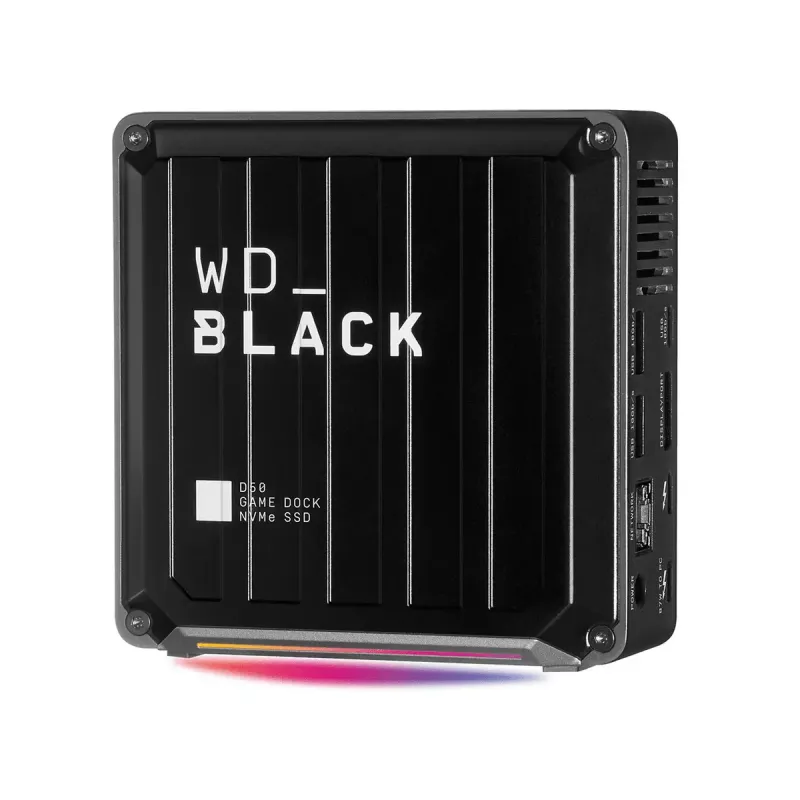 SSD Western Digital D50 Wired Thunderbolt 3 nero