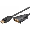 Cavo adattatore Goobay DisplayPort/DVI-D 1.2 placcato oro 1 m