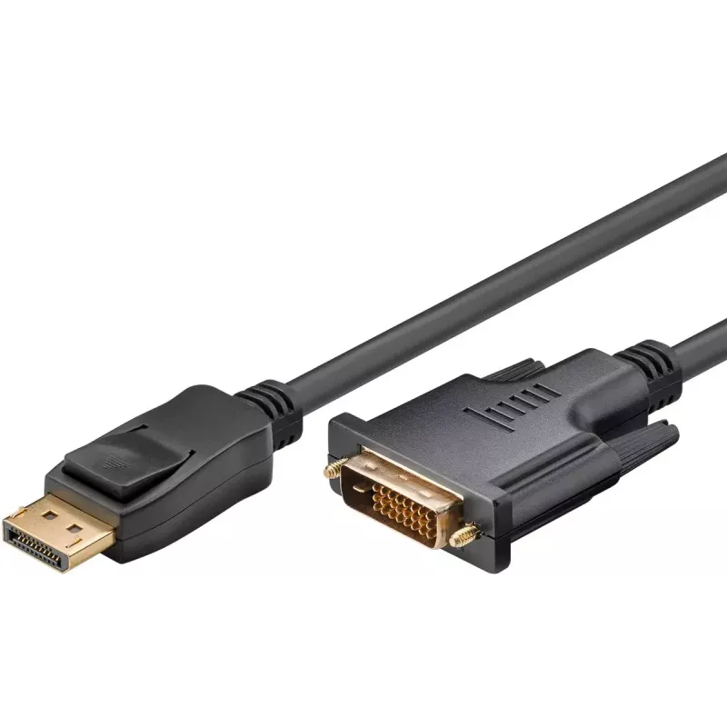 Cavo adattatore Goobay DisplayPort/DVI-D 1.2 placcato oro 1 m