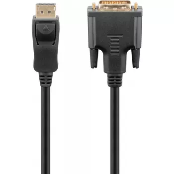 Cavo adattatore Goobay DisplayPort/DVI-D 1.2 placcato oro 1 m