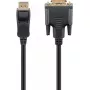 Cavo adattatore Goobay DisplayPort/DVI-D 1.2 placcato oro 1 m