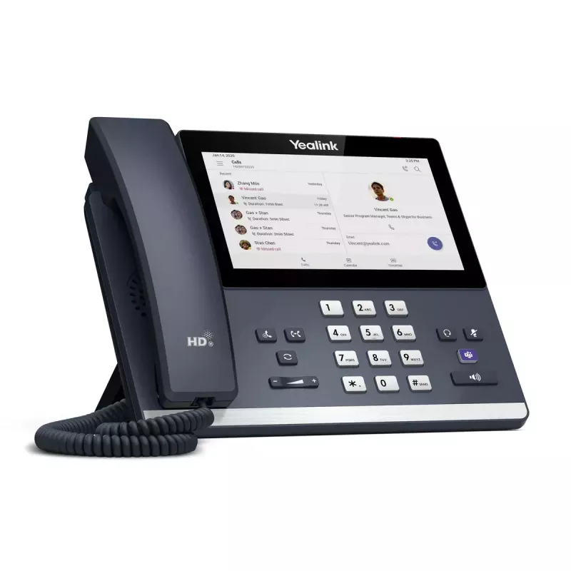 Telefono IP Yealink MP56 Teams Edition, Android, Bluetooth, SIP, cornetta cablata, Classic Gray