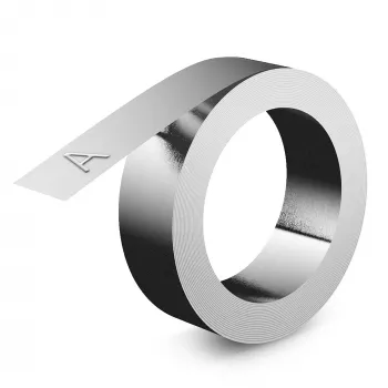 Nastri per embossing in alluminio DYMO, autoadesivi | 12 mm x 4,8 m | Compatibili con l'embosser Rhino M1011 | Resistenti agli agenti atmosferici | Ideali per fai da te e edilizia | Prodotto in Europa