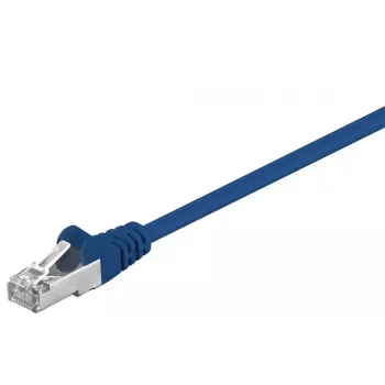 Cavo di rete Goobay 68054 blu 1m Cat5e SF/UTP