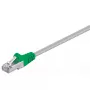 Cavo crossover Goobay CAT 5e F/UTP 3 m grigio verde