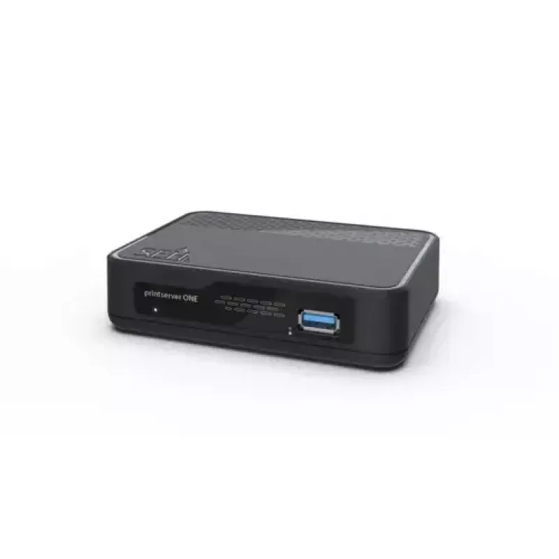 Print server SEH printserver One Ethernet LAN nero 10/100/1000 Mbit/s