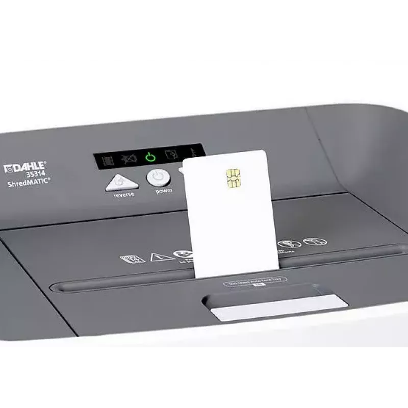 Distruggidocumenti Dahle ShredMATIC 300 microtaglio 22 cm bianco
