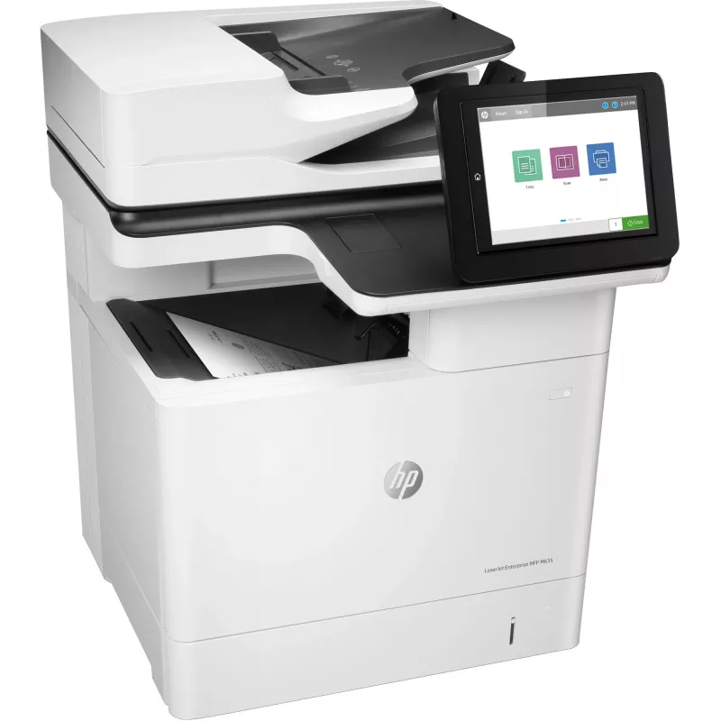 HP LaserJet Enterprise MFP M635h, laser, stampa monocromatica, 1200 x 1200 DPI, copia monocromatica, A4, nero, bianco
