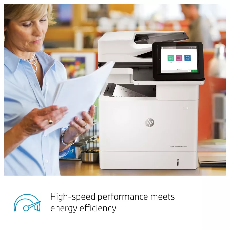 HP LaserJet Enterprise MFP M635h, laser, stampa monocromatica, 1200 x 1200 DPI, copia monocromatica, A4, nero, bianco