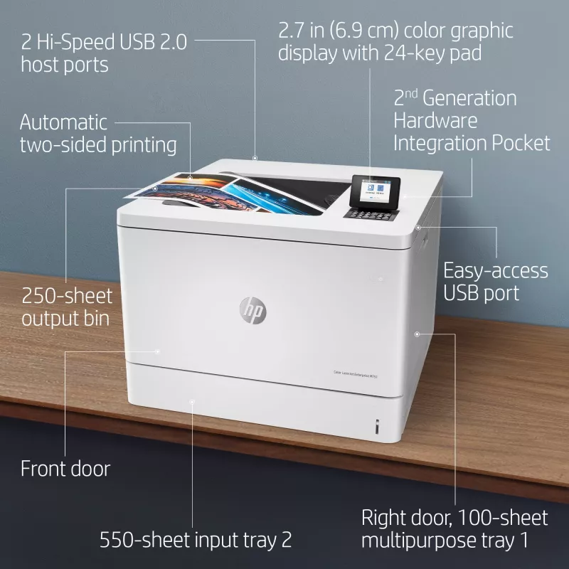 Stampante HP Color LaserJet Enterprise M751dn laser a colori