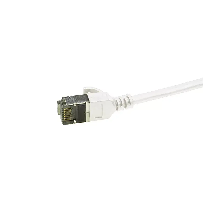 Cavo di rete LogiLink Ultraflex SlimLine RJ-45 Cat6a 1 m bianco