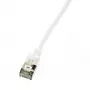 Cavo di rete LogiLink Ultraflex SlimLine RJ-45 Cat6a 1 m bianco