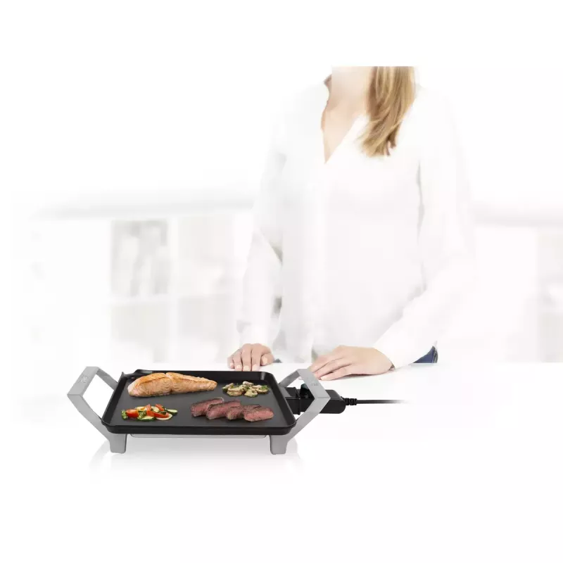 Griglia da tavolo Princess 103090 Table Chef Premium Compact 1500W alluminio nero