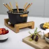 Set fonduta Princess 01.173025.01.001 Pure nero