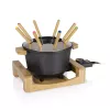 Set fonduta Princess 01.173025.01.001 Pure nero