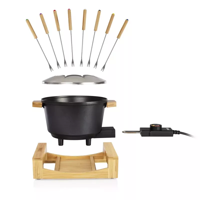 Set fonduta Princess 01.173025.01.001 Pure nero