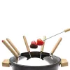 Set fonduta Princess 01.173025.01.001 Pure nero