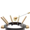 Set fonduta Princess 01.173025.01.001 Pure nero