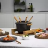 Set fonduta Princess 01.173025.01.001 Pure nero