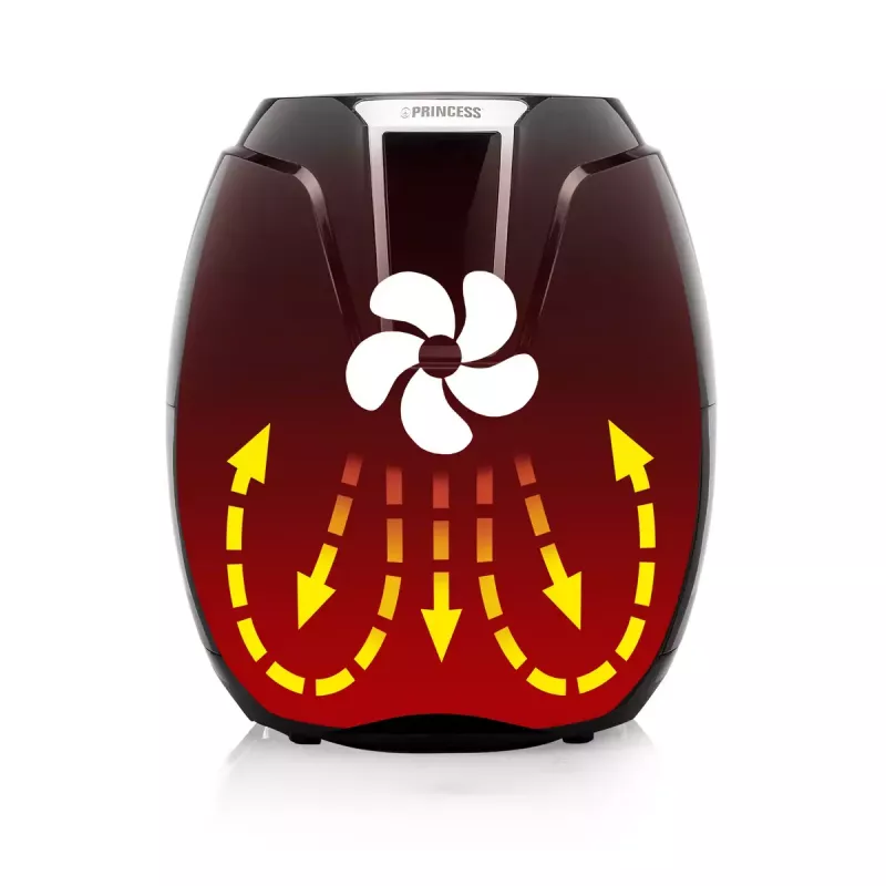 Princess 182021 Friggitrice ad aria Digital XL, 3,2 L