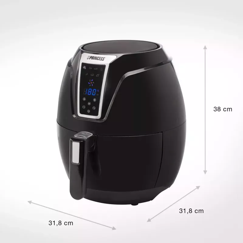 Princess 182021 Friggitrice ad aria Digital XL, 3,2 L