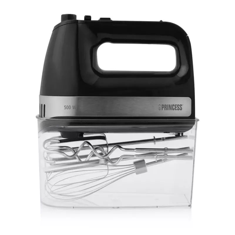 Frullatore a mano Princess 222206 nero argento