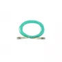 BlueOptics 050502K512000030M-BO Cavo patch in fibra ottica duplex, da LC/UPC a LC/UPC, OM3 50/125 µm, 30 m, beige