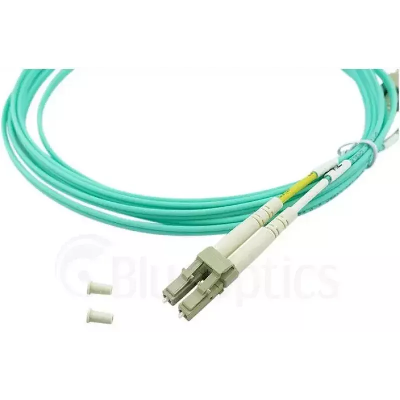 BlueOptics 050502T512000050M-BO Cavo patch in fibra ottica duplex, da LC/UPC a LC/UPC, OM3 50/125 µm, 50 m, beige