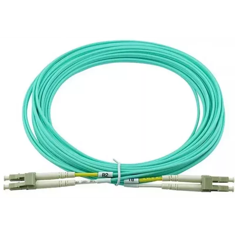 BlueOptics 050502T512000050M-BO Cavo patch in fibra ottica duplex, da LC/UPC a LC/UPC, OM3 50/125 µm, 50 m, beige