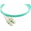 BlueOptics 055702K512000030M-BO Cavo patch in fibra ottica duplex, da LC/UPC a SC/UPC, OM3 50/125 µm, 30 m, beige