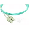 BlueOptics 055702K512000030M-BO Cavo patch in fibra ottica duplex, da LC/UPC a SC/UPC, OM3 50/125 µm, 30 m, beige