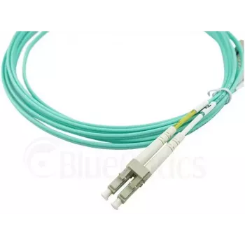 BlueOptics 055702K512000050M-BO Cavo patch in fibra ottica duplex, da LC/UPC a SC/UPC, OM3 50/125 µm, 50 m, beige