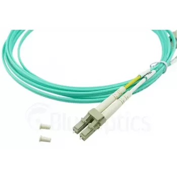 BlueOptics 055702T512000020M-BO Cavo patch in fibra ottica duplex, da LC/UPC a SC/UPC, OM3 50/125 µm, 20 m, beige