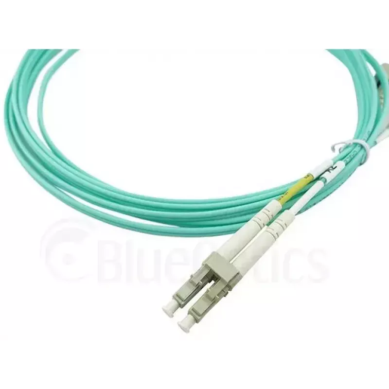 BlueOptics 055702T512000030M-BO Cavo patch in fibra ottica duplex, da LC/UPC a SC/UPC, OM3 50/125 µm, 30 m, beige