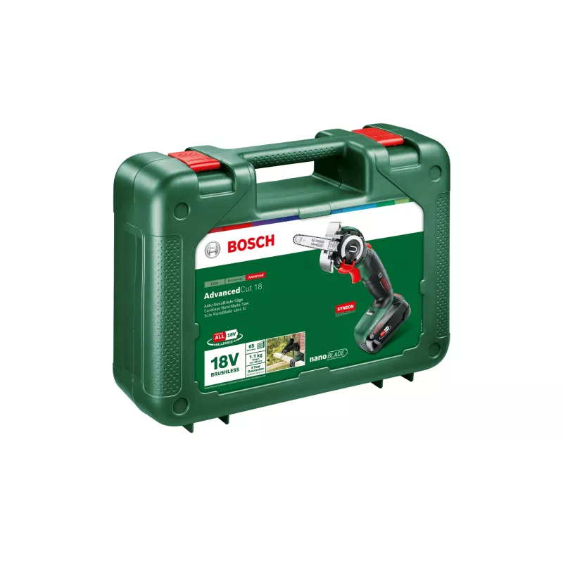 Bosch AdvancedCut 18 7000 RPM nero, verde, rosso, argento