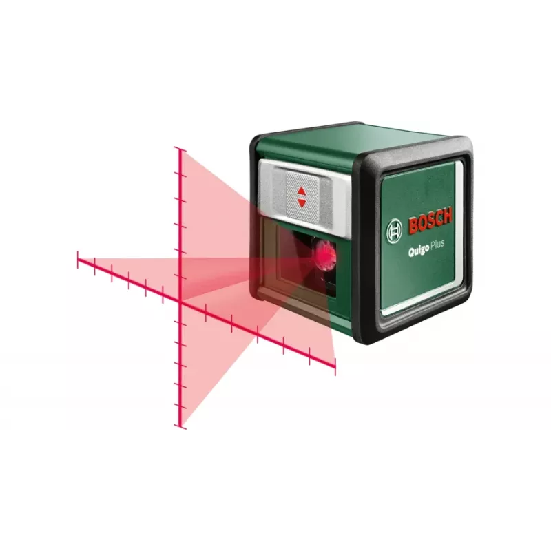 Laser a linee/punti Bosch Quigo Plus portata massima 12 m campo di autolivellamento ±4°