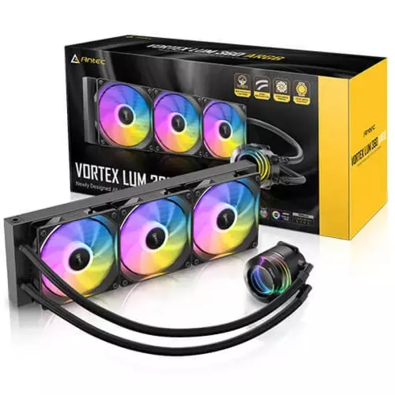 Kit raffreddamento a liquido Antec Vortex Lum 360 ARGB 12 cm nero