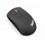 Lenovo ThinkPad Precision Wireless Mouse 0B47163 mouse, ambidestro, ottico, 3 pulsanti, ricevitore USB a 2,4 GHz, nero