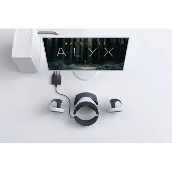 Adattatore per controller gaming Sony 1000043174 — nero, ingresso 100–240 V 50/60 Hz, 0,4 A, cavo di alimentazione incluso