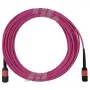 Cavo in fibra ottica BlueOptics 106283-5401-BO MTP 4xLC OM4 1 m rosa