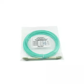 BlueOptics 10G-SR-30M-BO Cavo patch in fibra ottica duplex, da LC/UPC a LC/UPC, OM3 50/125 µm, 30 m, beige