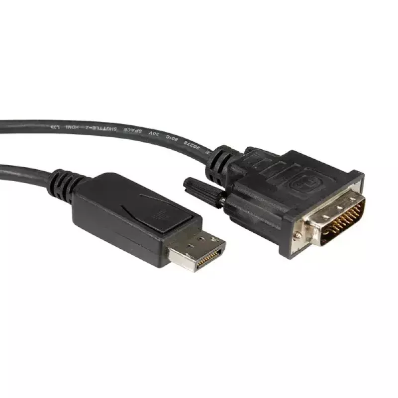 Cavo DisplayPort ROLINE DP-DVI (24+1) LSOH M/M 5 m