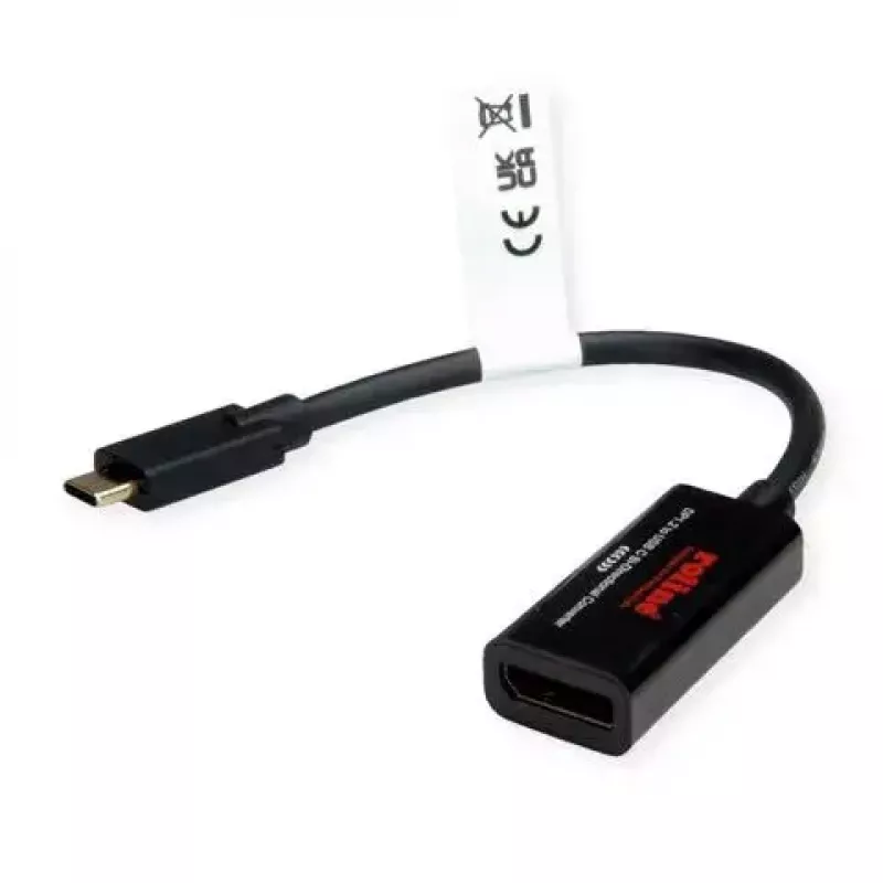 Adattatore grafico USB ROLINE 11.04.5957-10 3840 x 2160 pixel nero