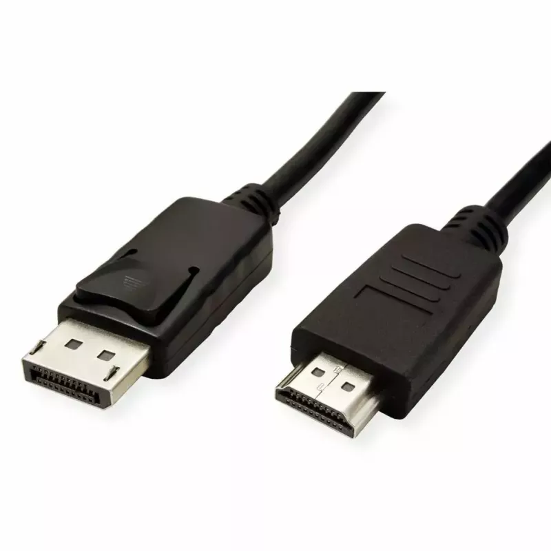 DisplayPort ROLINE 11.44.5782-10 HDTV nero